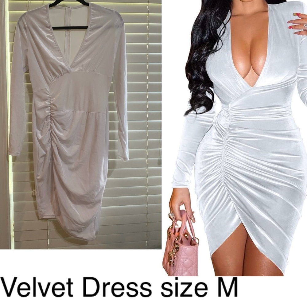 Velvet Bodycon Dress